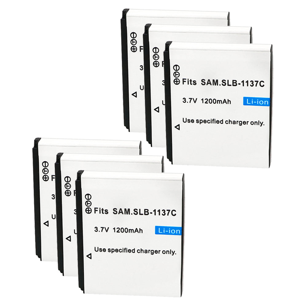 For Samsung SLB-1137C SLB1137C Battery, Samsung I7, Samsung Digimax I7 Camera Batteries