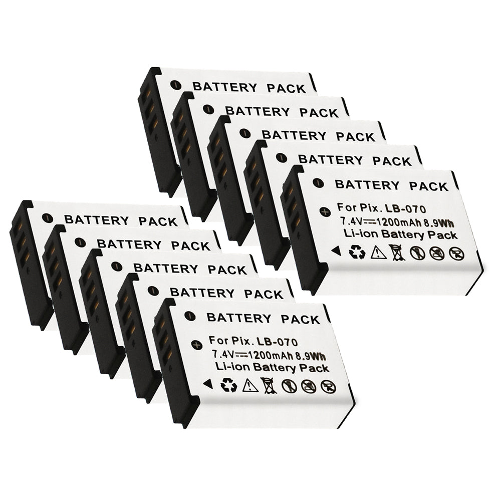 For Kodak Camera Battery LB-070 7.4V 1200mAh Batteries