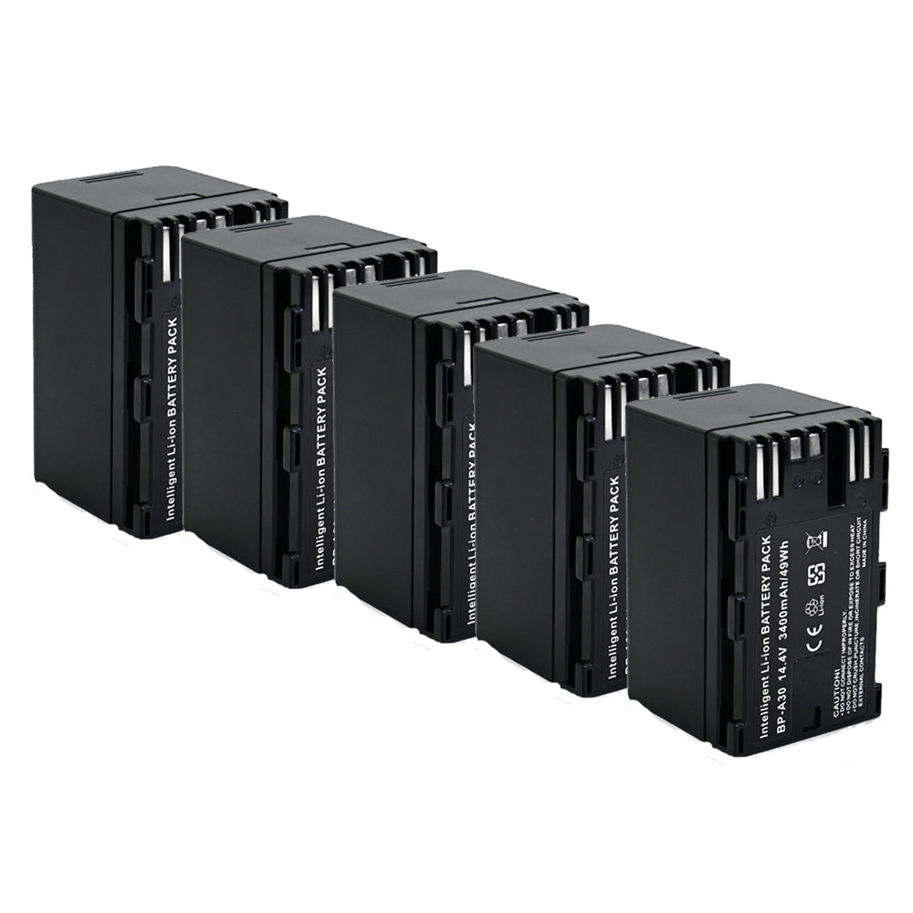 For Canon BP-A30 Battery EOS C200 EOS C700 XF605 3400mAh Camera Batteries