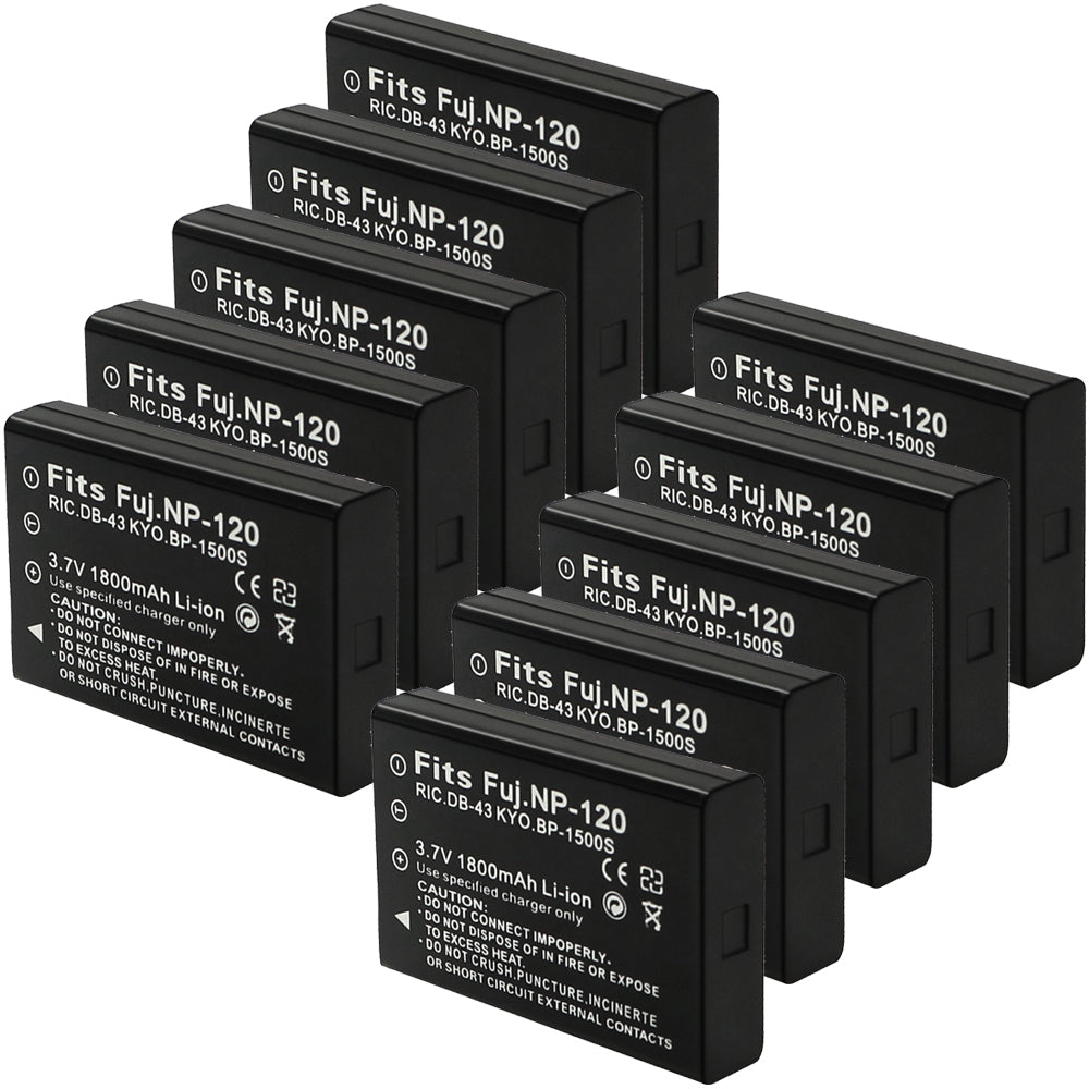 For Fujifilm FNP-120 Battery FinePix 603 MN35Z 20MP 35X Camera Batteries