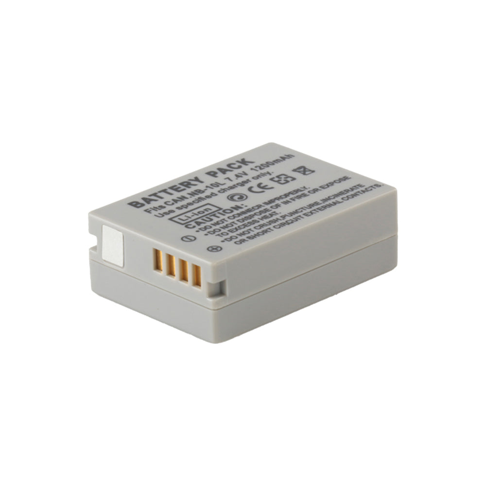 Canon NB-10L Rechargeable Lithium-Ion Battery + Charger for SX40 HS Digital Camera XTNB10L 1550mAh Lithium Ion Replacement Battery for Canon NB-10L