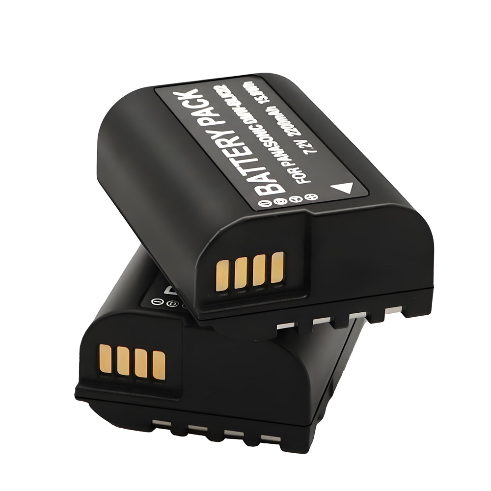 For Panasonic DMW-BLK22 Battery Lumix DC-S9, DC-G9, DC-S5, DC-S5 II, DC-S5 IIX, GH5 II, GH6, S5II, S5IIX 2200mAh Camera Batteries