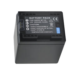 For Canon BP-745 Battery VIXIA HF M50 HFM52 HFR32 HFR32 4450mAh Camera Batteries
