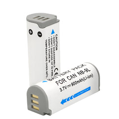 For Canon NB-9L NB-9LH Battery PowerShot N2 SD4500 IS 900mAh Camera Batteries
