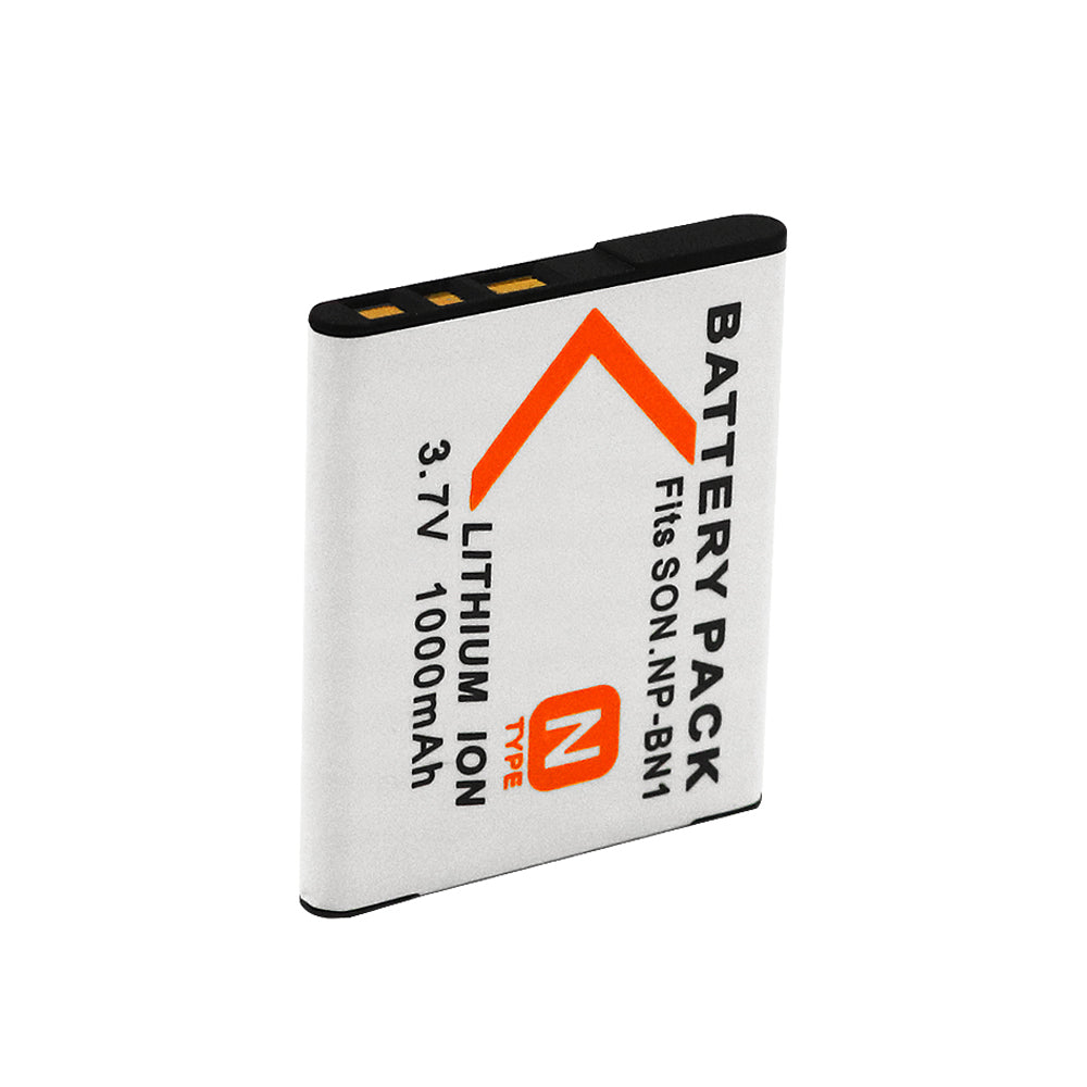 For Sony NP-BN1 Battery Cyber-shot DSC-J10 DSC-QX10 1000mAh Camera Batteries