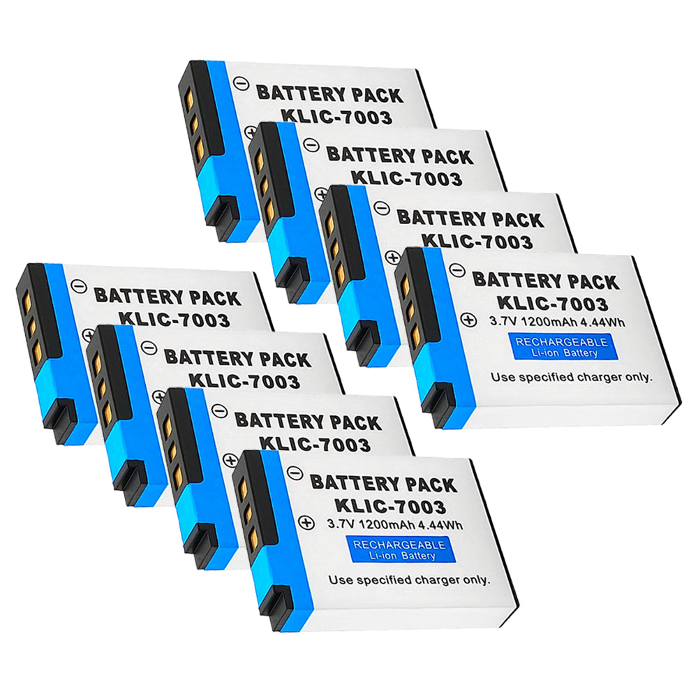 For Kodak Camera Battery K7003 3.7V 1200mAh Batteries