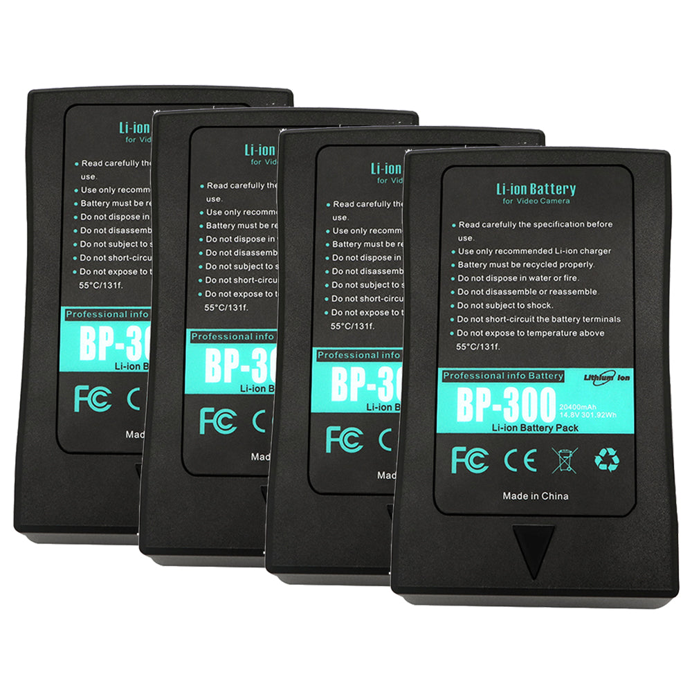 For Sony BP-300W Battery Broadcast Camera V-Mount V-Mount / V-Lock Battery BP-65H 20400mAh Camera Batteries