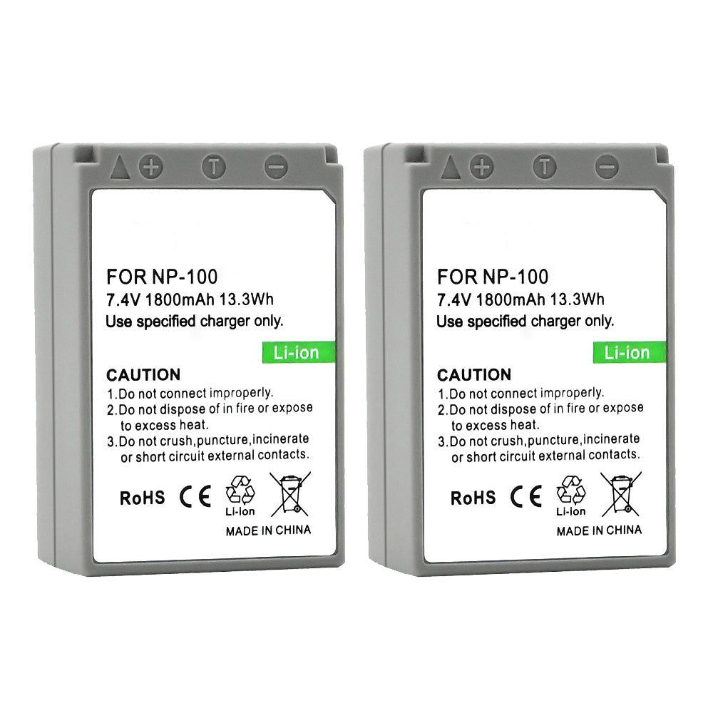 For Casio CNP100 Battery Exilim Pro EX-F1, Casio Exilim Pro EX-F1BK 1800mAh Camera Batteries