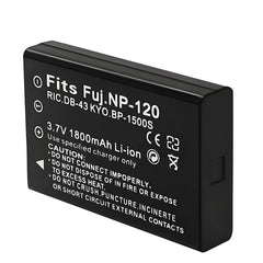 For Fujifilm FNP-120 Battery FinePix 603 MN35Z 20MP 35X Camera Batteries