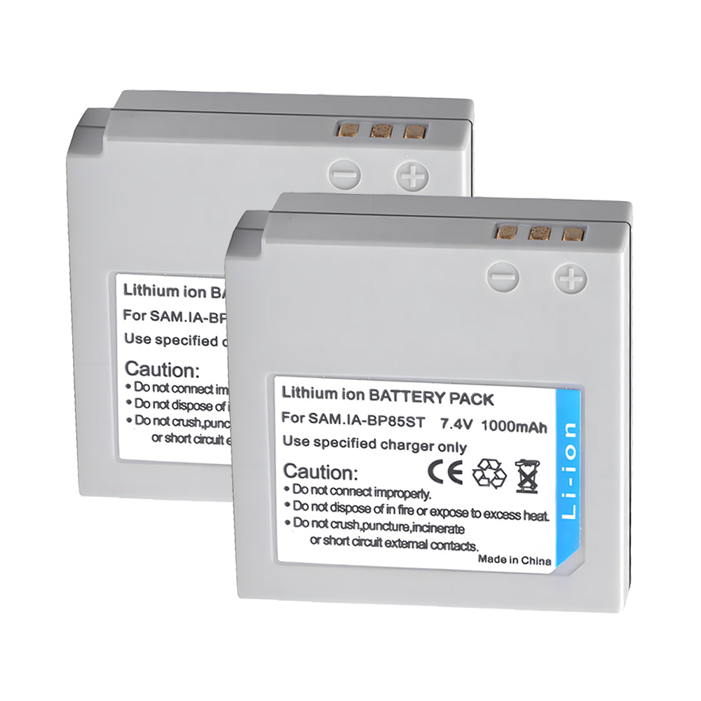 For Samsung IA-BP85ST Battery HMX-H100,HMX-H104,HMX-H105,HMX-H106,HMX-H1000,HMX-H1052 1000mAh Camera Batteries