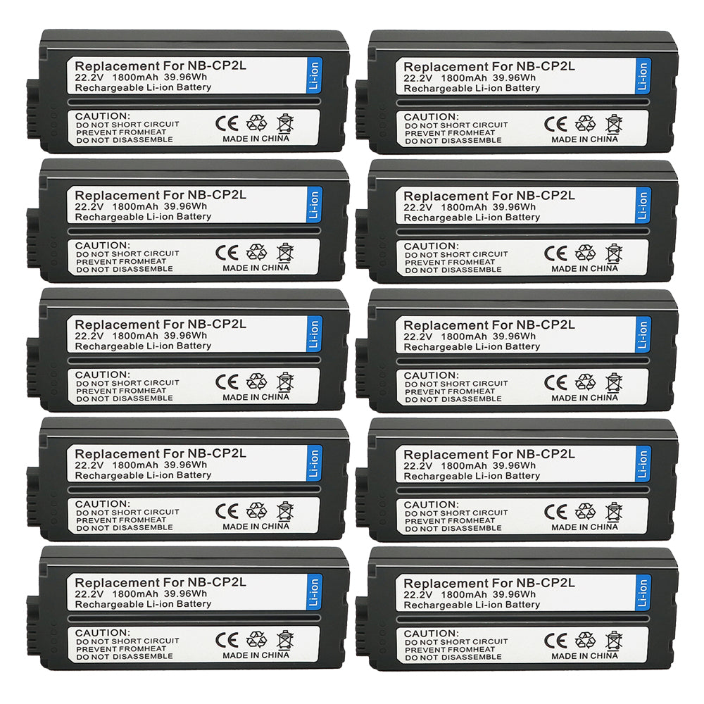 For Canon NB-CP2L Battery SELPHY CP100 HP Photosmart A716 Printer 1800mAh Camera Batteries