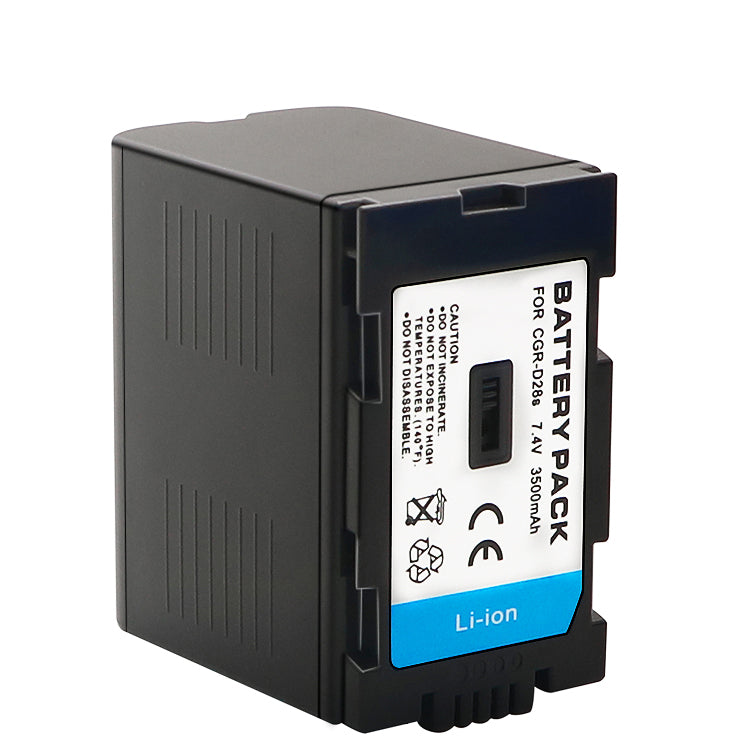 For Panasonic GGR-D28S/D320 Battery D08S CGR-D14 CGR-D28 D28S, CGR-D120 CGR-D210 CGR-D220 CGR-D320 & Panasonic AG Series 3500mAh Camera Batteries