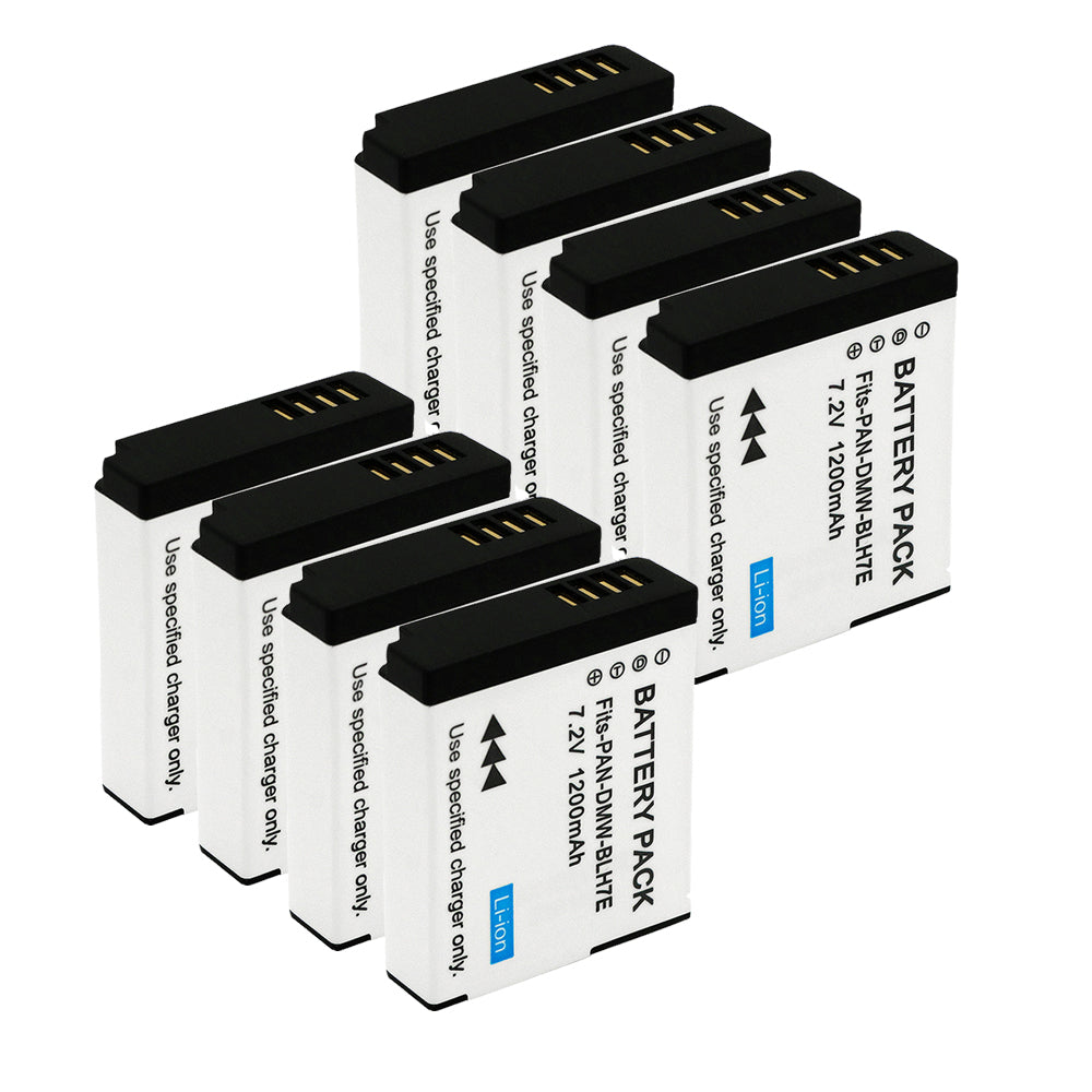For Panasonic DMW-BLH7E DMW-BLH7PP Battery Lumix DMC-GM1 DMC-GM1K DMC-GM5 DMC-GF7 1200mAh Camera Batteries