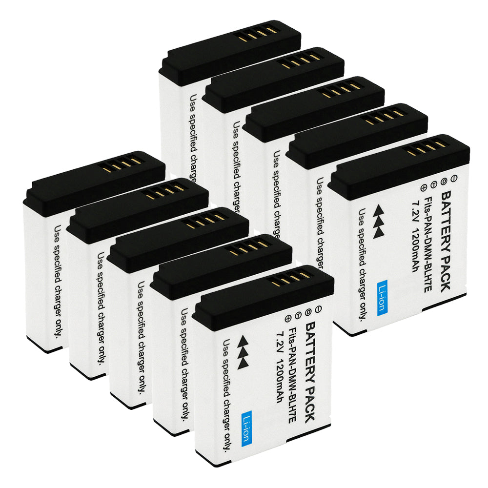 For Panasonic DMW-BLH7E DMW-BLH7PP Battery Lumix DMC-GM1 DMC-GM1K DMC-GM5 DMC-GF7 1200mAh Camera Batteries