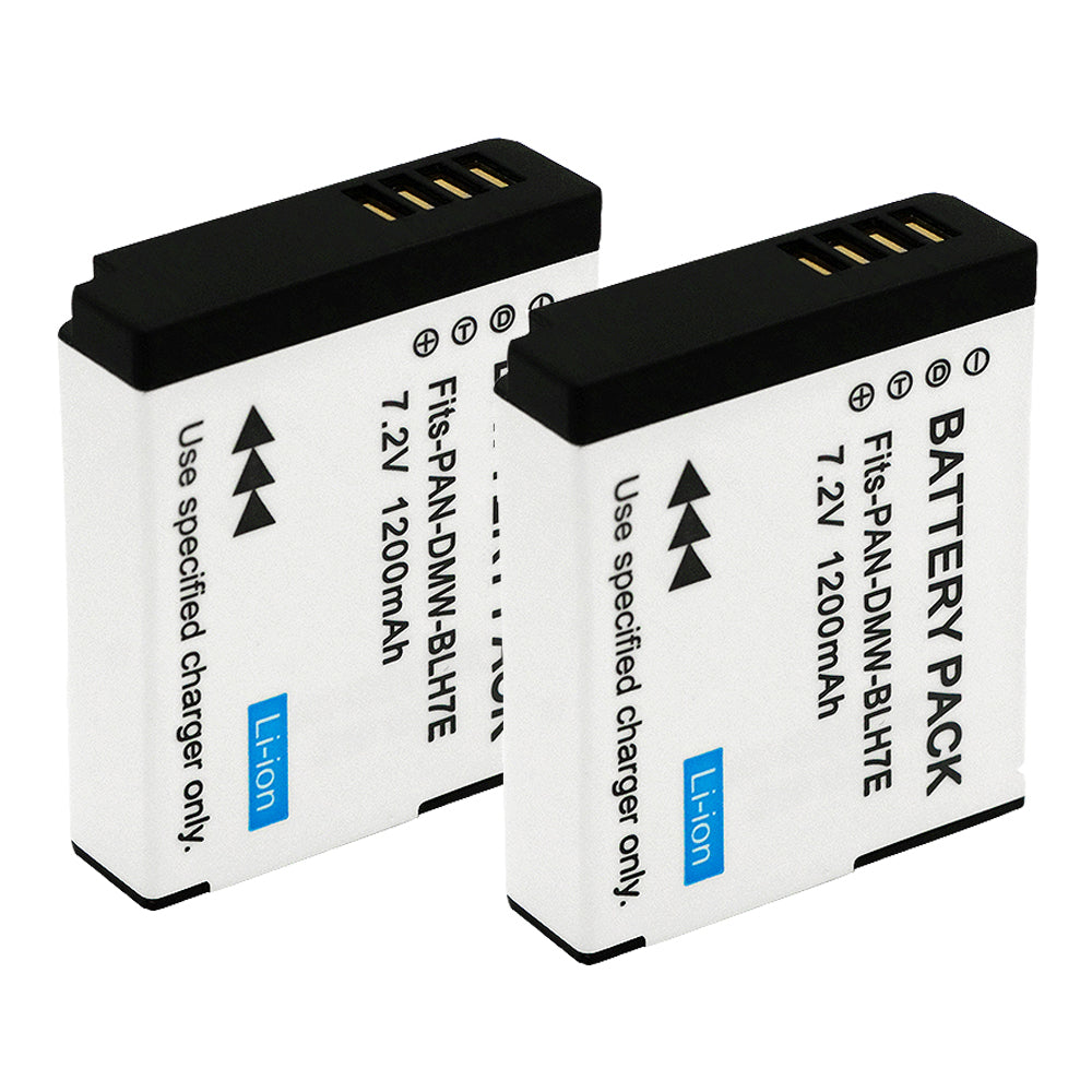 For Panasonic DMW-BLH7E DMW-BLH7PP Battery Lumix DMC-GM1 DMC-GM1K DMC-GM5 DMC-GF7 1200mAh Camera Batteries