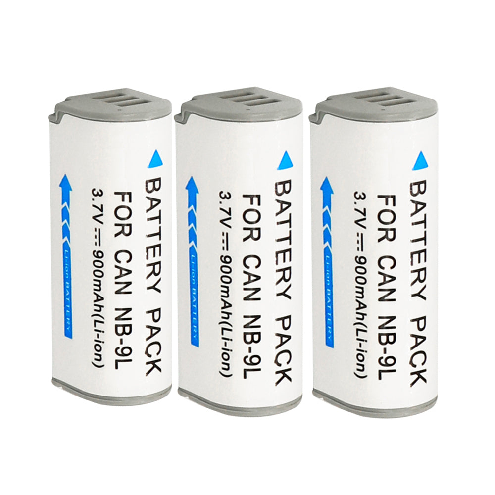 For Canon NB-9L NB-9LH Battery PowerShot N2 SD4500 IS 900mAh Camera Batteries