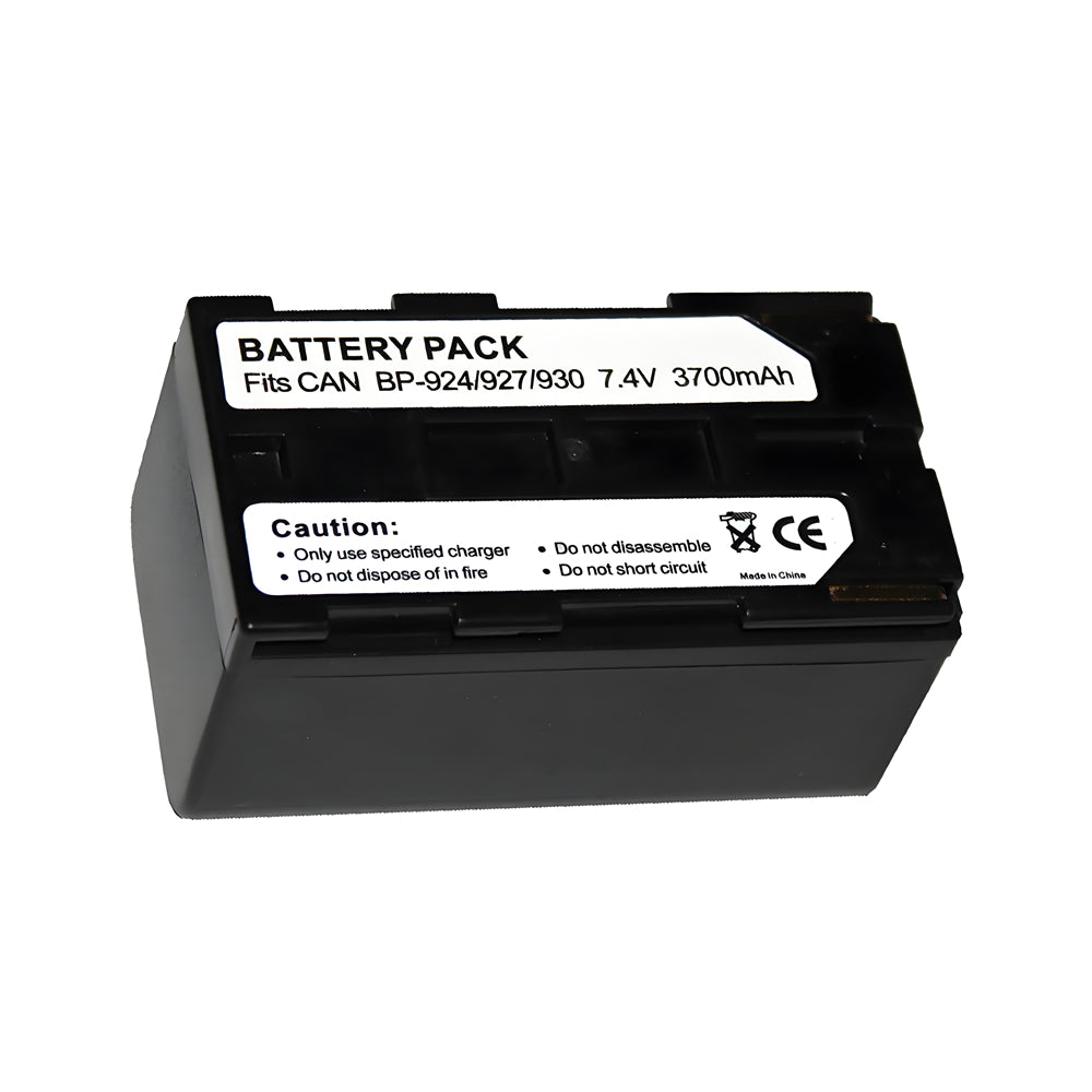 For Canon BP924 BP927 BP930 Battery C2 DM-MV1 C100 3700mAh Camera Batteries