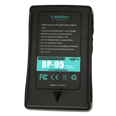 For Sony BP-95W BP-150W Battery DSR-250P, DSR-600P, DSR-650P, HDW-800P 6600mAh Camera Batteries