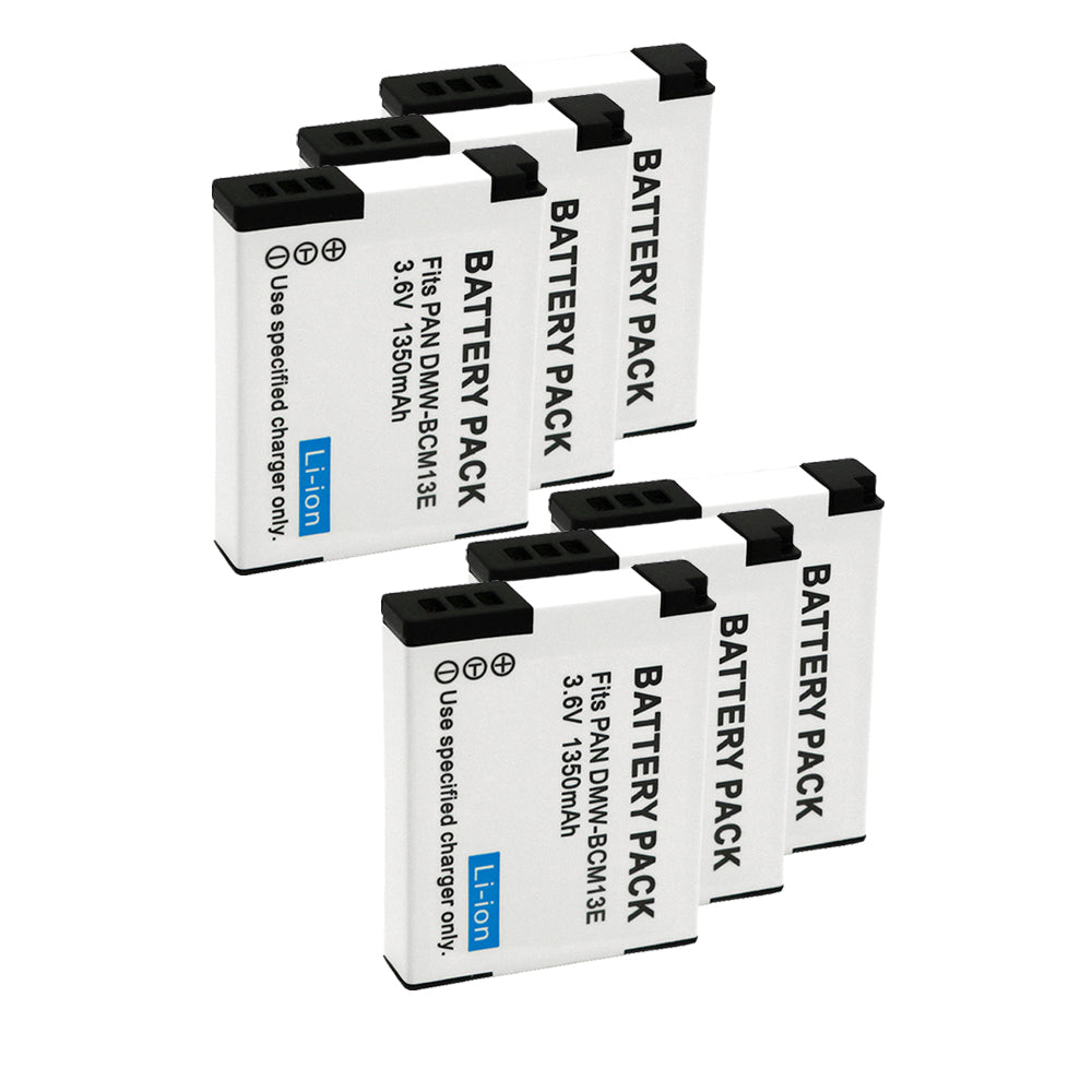 For Panasonic DMW-BCM13 Battery DMW-BCM13E, DMW-BCM13PP VSK0800 1350mAh Camera Batteries