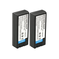 Battery Replacement for Sony NP-FC11 NP-FC10 and Sony Cyber-shot DSC-F77 DSC-FX77 1000mAh Camera Batteries
