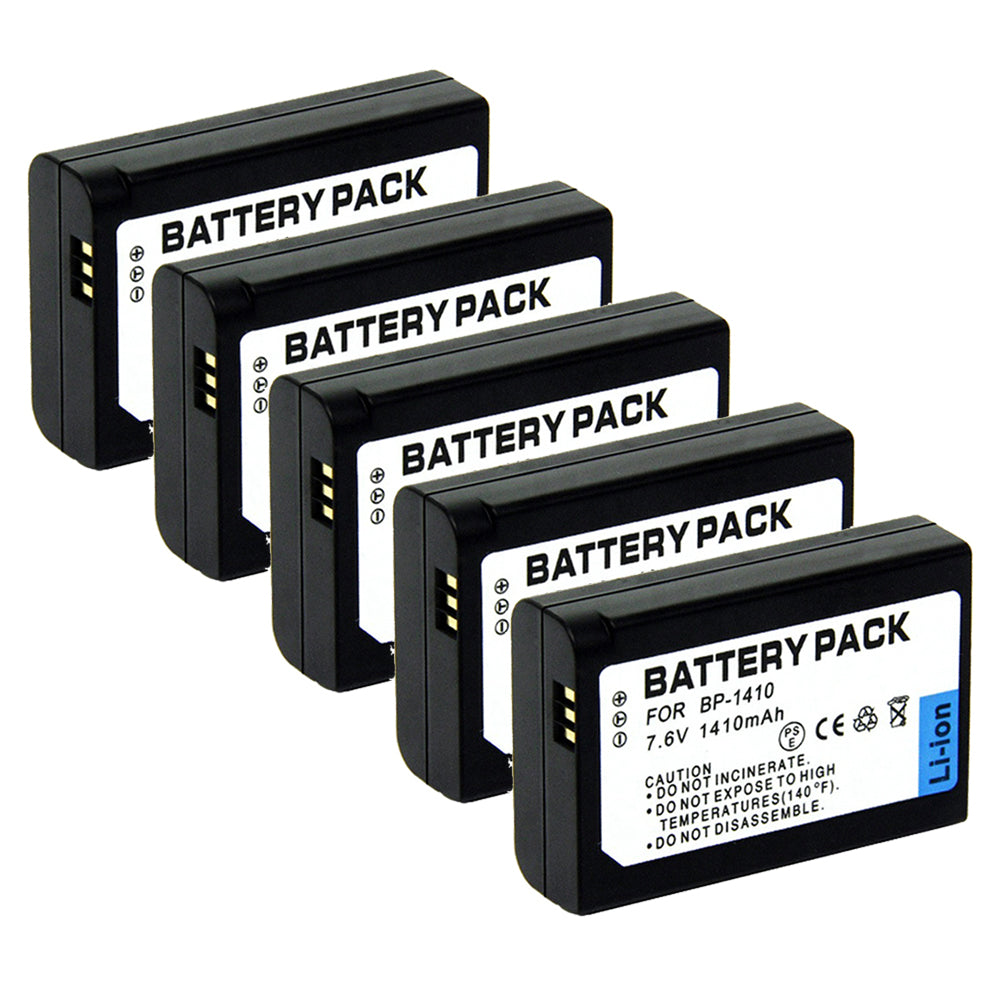 For Samsung BP-1410 BP1410 Battery NX30 WB2200 Samsung WB2200F 1410mAh Digital Camera Batteries