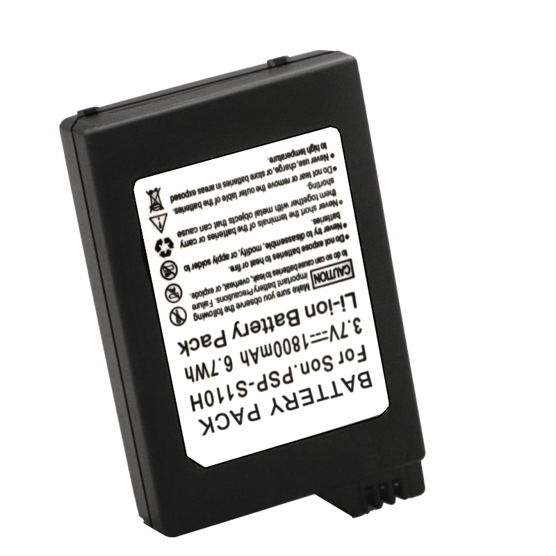 1200mAh 3.7V Li-ion Polymer Lithium Ion Rechargeable Battery Pack Replacement for Sony PSP 2000/3000 PSP-S110 Console