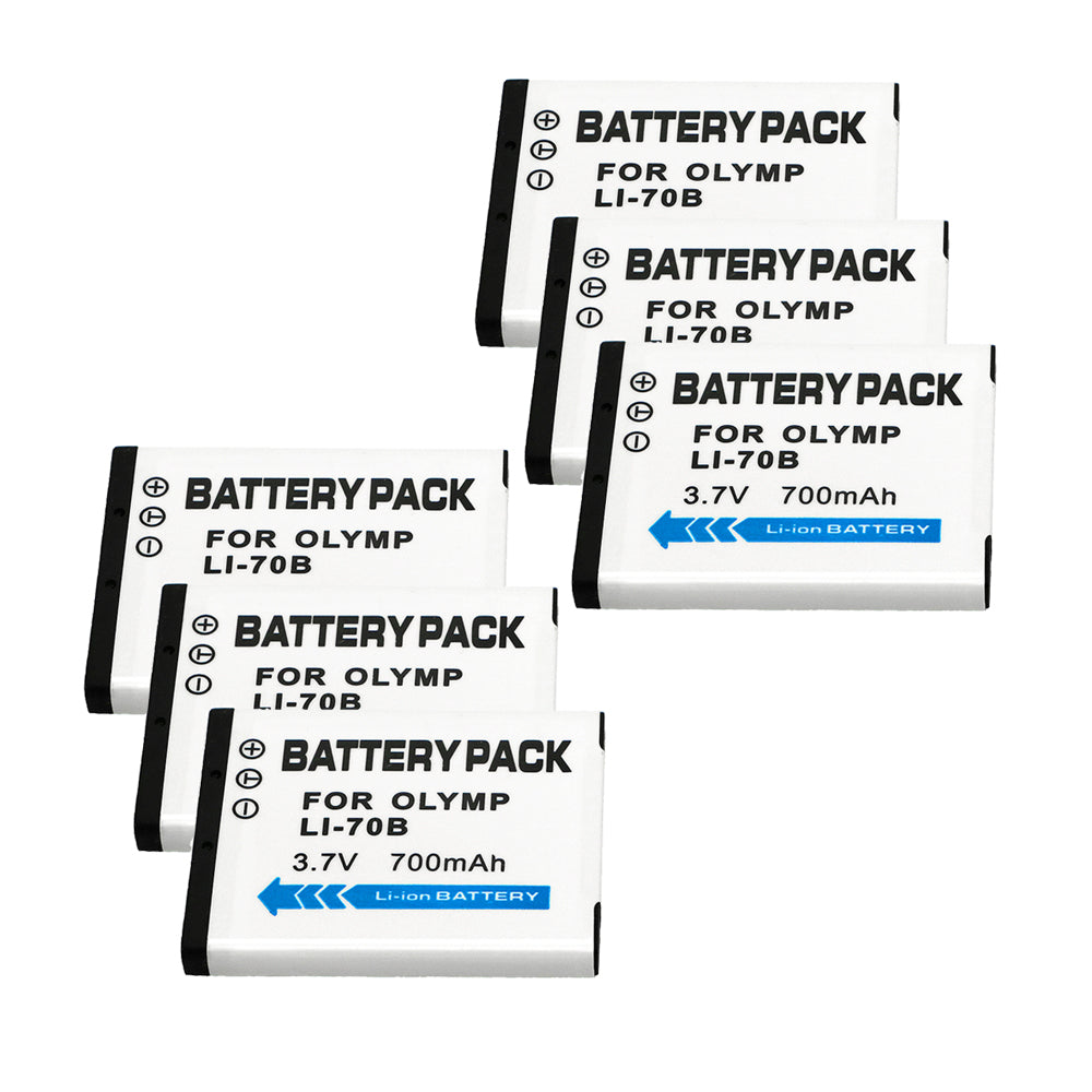 For Olympus Li-70B Battery VG120 Camera 3.7V 700mAh Batteries