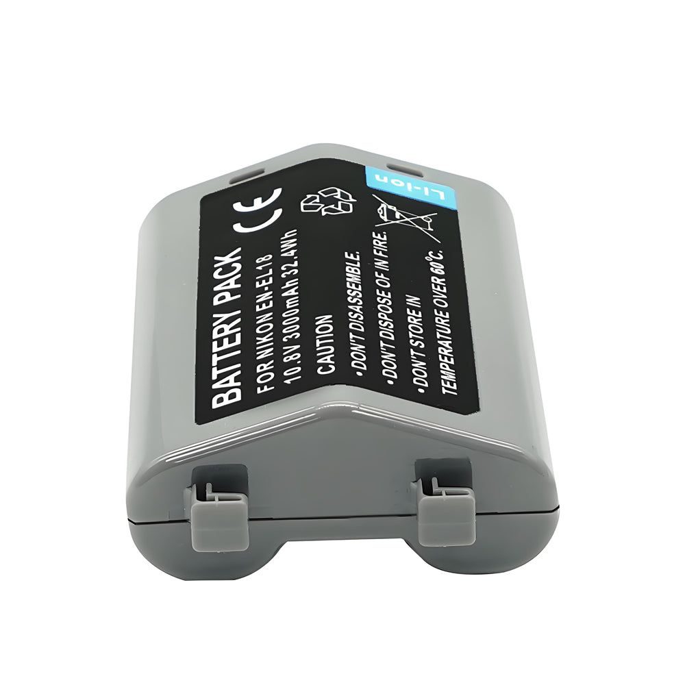 For Nikon EN-EL18, EN-EL18a, EN-EL18b, EN-EL18c Battery Nikon D4, D4S, D5, D6, D850 3000mAh Camera Batteries