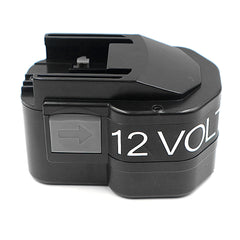 12V 3.0Ah Battery Replace for Milwaukee 48-11-1900, 48-11-1950, 48-11-1960, 48-11-1967, 48-11-1970, B 12, MXL 12 (Ni-MH 12V3Ah)