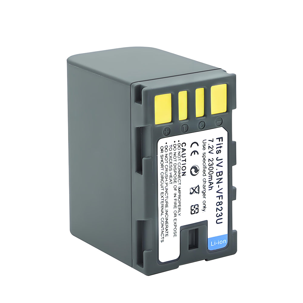 For JVC BN-VF823 BN-VF823U Battery GZ-HD300AUS, GZ-HD300B 2300mAh Camera Batteries