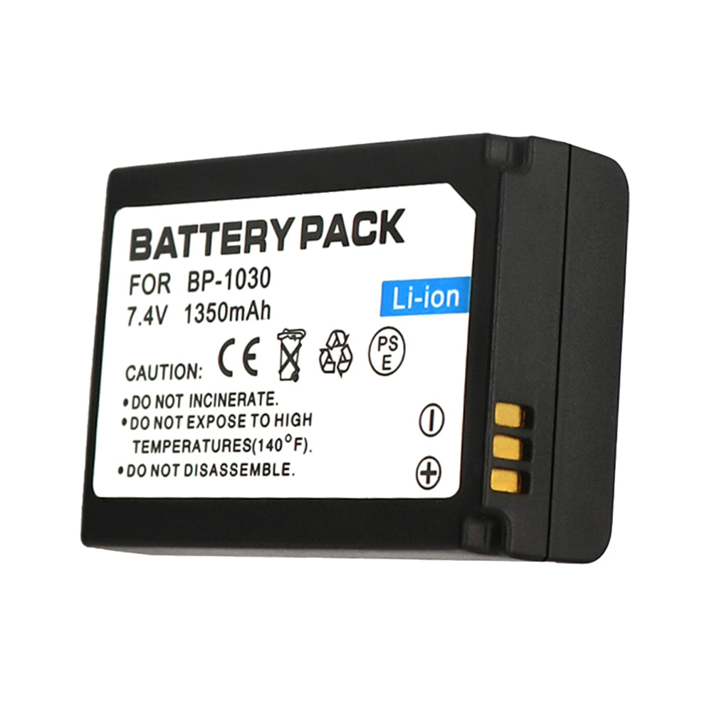 For Samsung BP-1030 BP 1130 Battery NX200 NX210 NX300 NX300M NX500 NX1000 1350 MAh Camera Batteries