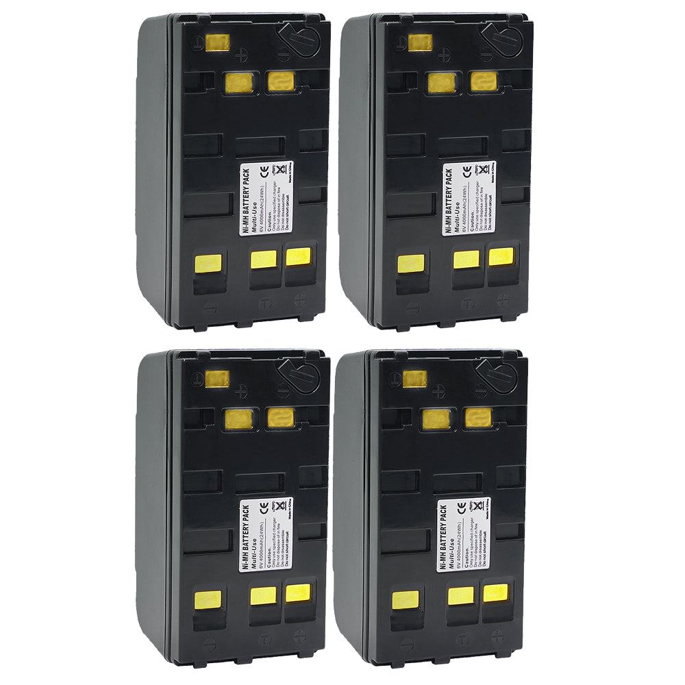 For Sanyo Camera Battery NP-66, NP-66H 6.0V 4000mAh Batteries