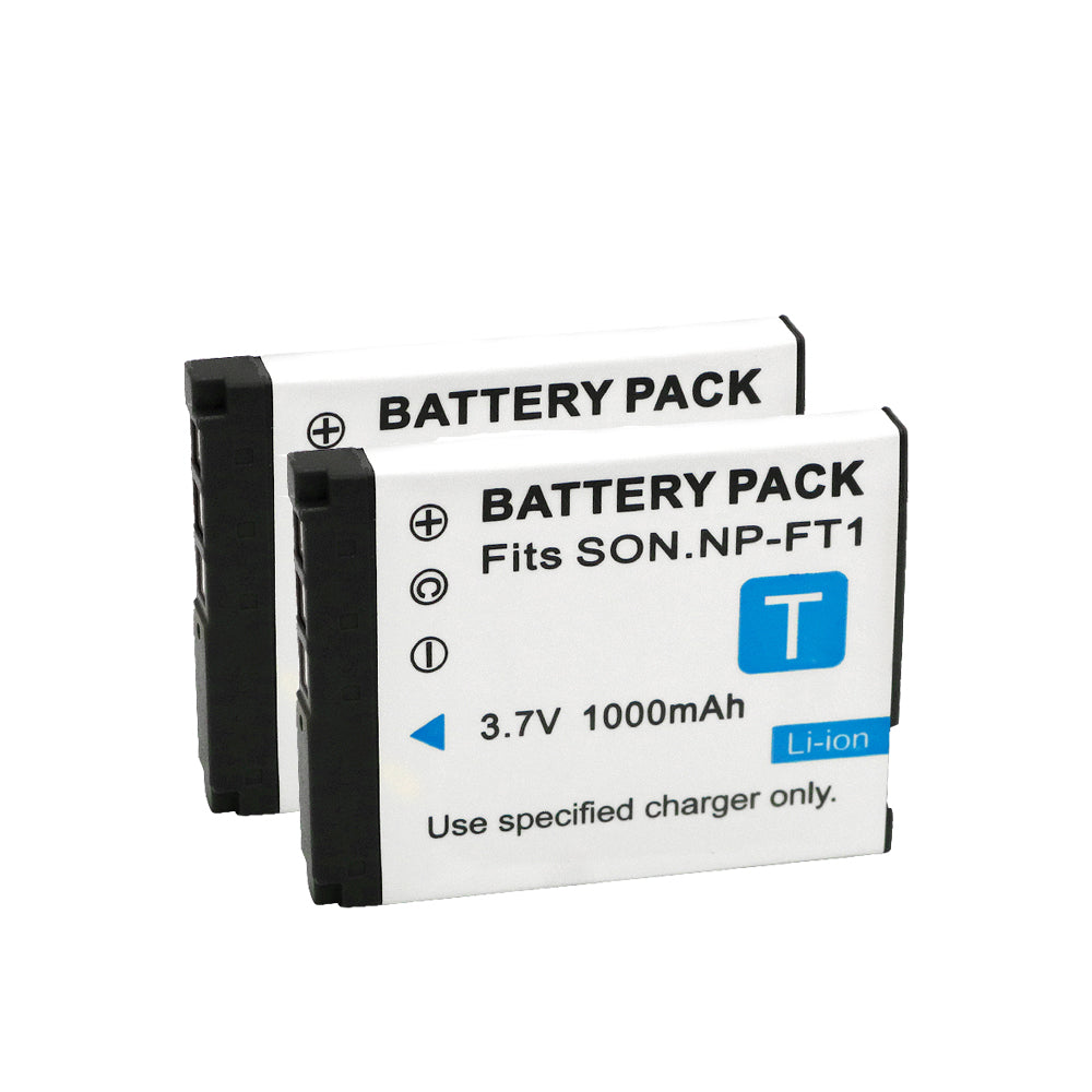 For Sony NP-FT1 Battery Cyber-shot DSC-L1  DSC-M1 DSC-T1 1000mAh Camera Batteries