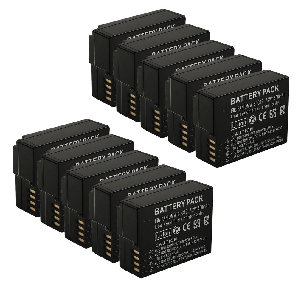 For Leica Camera Battery BP-DC12 7.2V 1800mAh Batteries