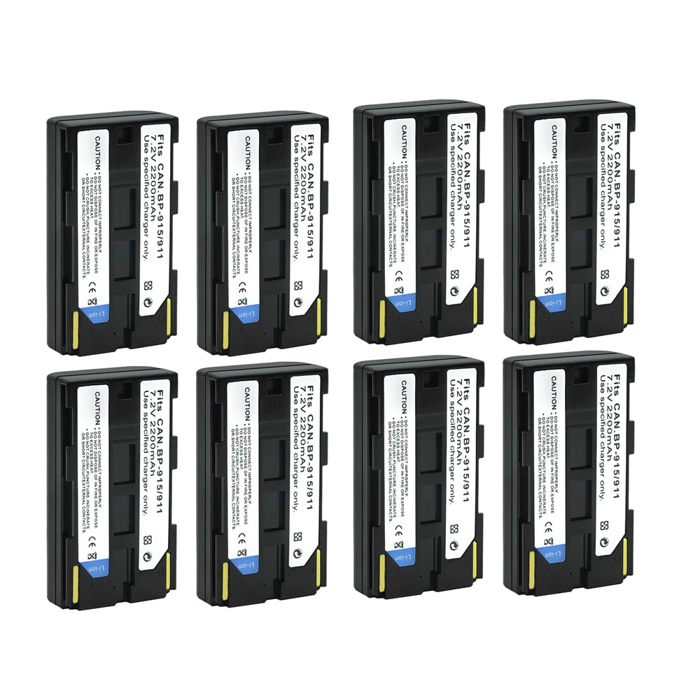 For Canon BP-911 BP-927 BP-914 Battery C2 DM-MV1 C100 2200mAh Camera Batteries
