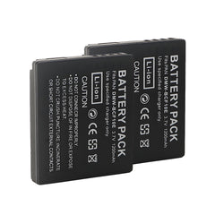 For Panasonic DMW-BCF10 DMW-BCF10E Battery Replacement DE-A59 DE-A59B, DE-A60 DMC-FS10 Lumix DMC-FS11 1200mAh Camera Batteries