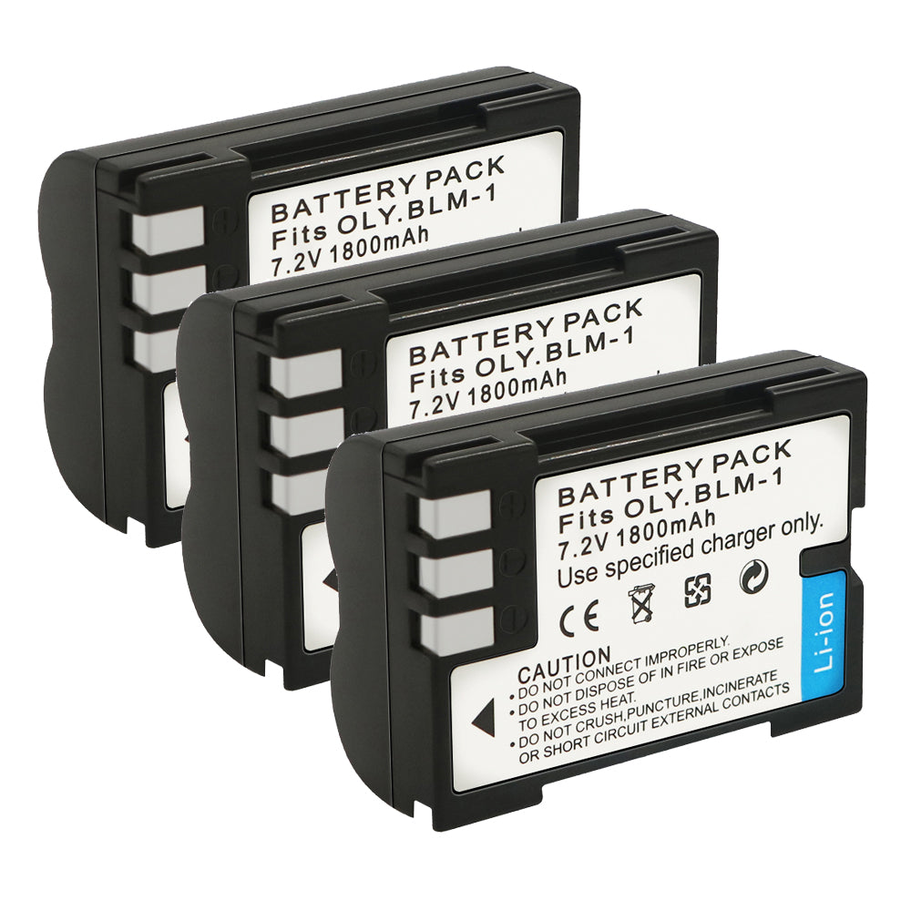 For Olympus BLM-1S Battery C-5060 C-7070 C-8080 Digital Camera