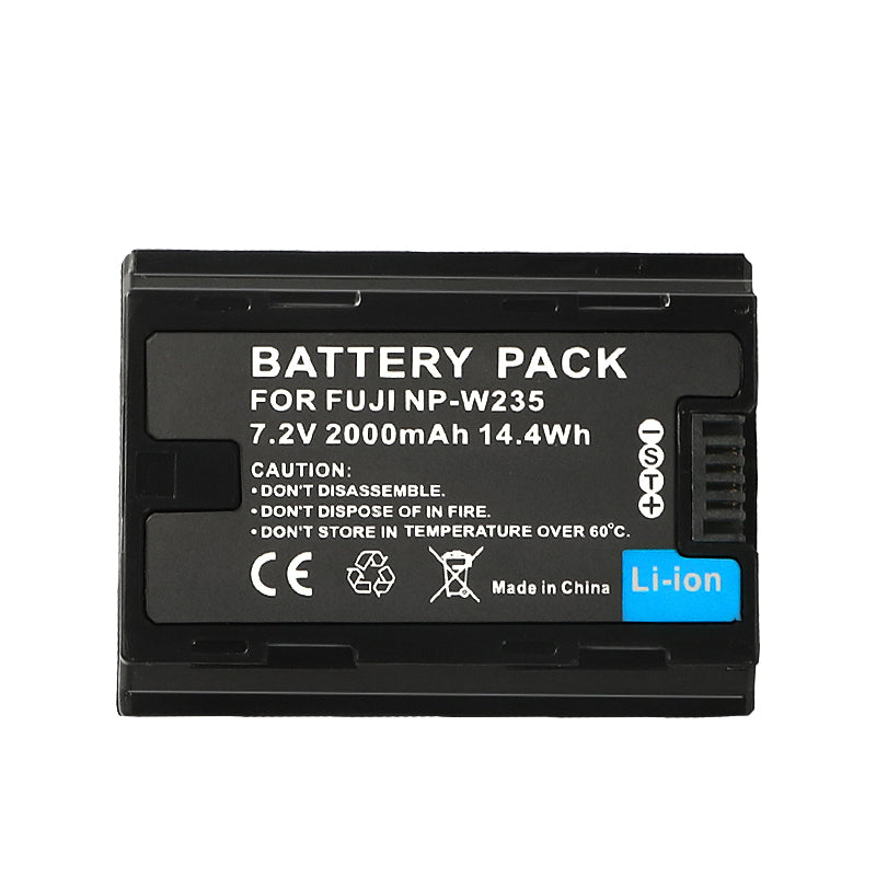 For Fujifilm NP-W235 Rechargeable Lithium-Ion Battery 2000mAh Camera Batteries
