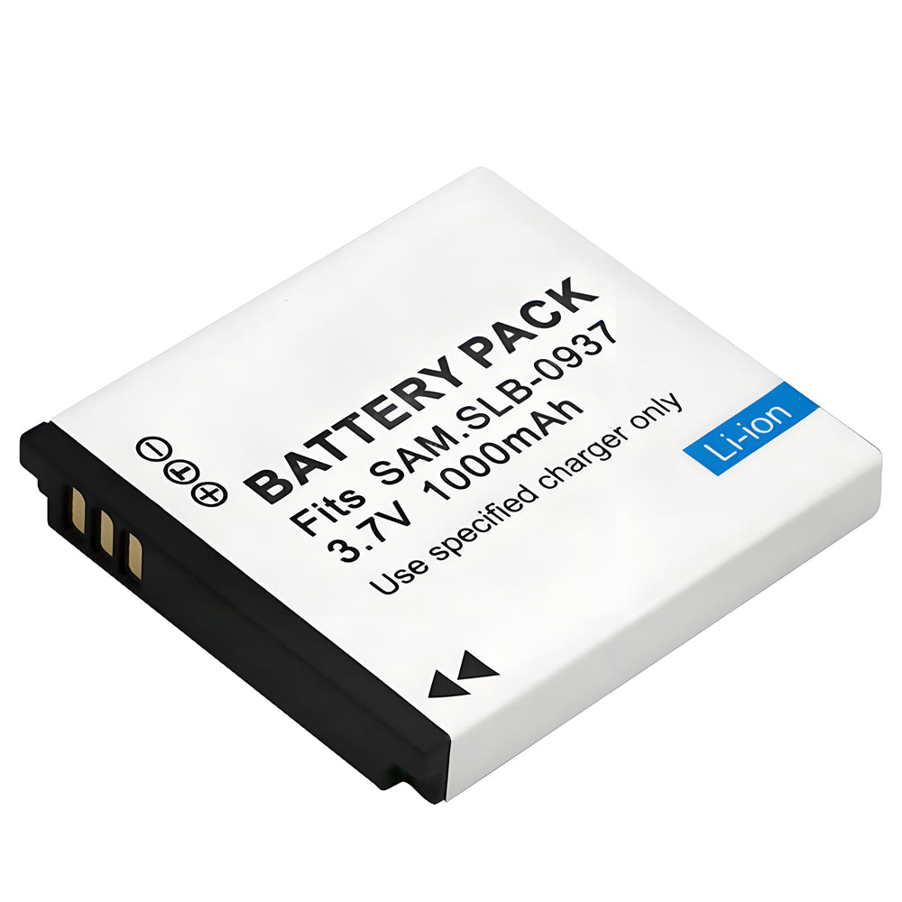 For Samsung SLB-0937 Battery SAC-47 CL5, CL50, CL80, I8, Digimax L730, L735,L830, NV4, NV33, ST10 1000mAh Camera Batteries