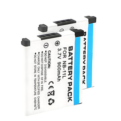 For Canon NB-11L NB11LH Battery PowerShot  A2300 SX400 IS 900mAh Camera Batteries