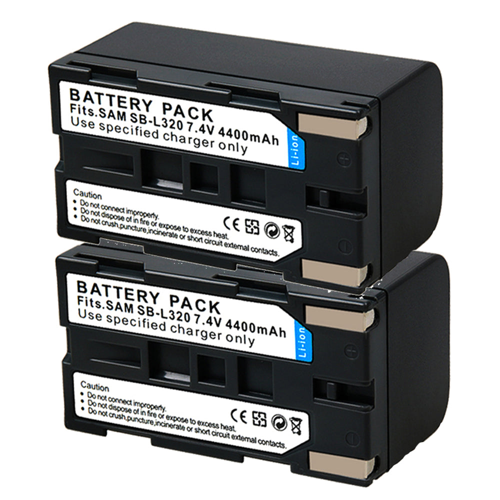For Samsung SB-L320 Battery SC-L520, SC-L530, SC-L550 SC-L600, SC-L610 4400mAh Camera Batteries