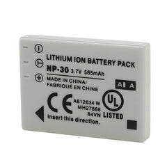 For Fujifilm FNP-30 Battery Fujifilm FinePix F440, F440 Zoom F450, F455 560mAh Camera Batteries