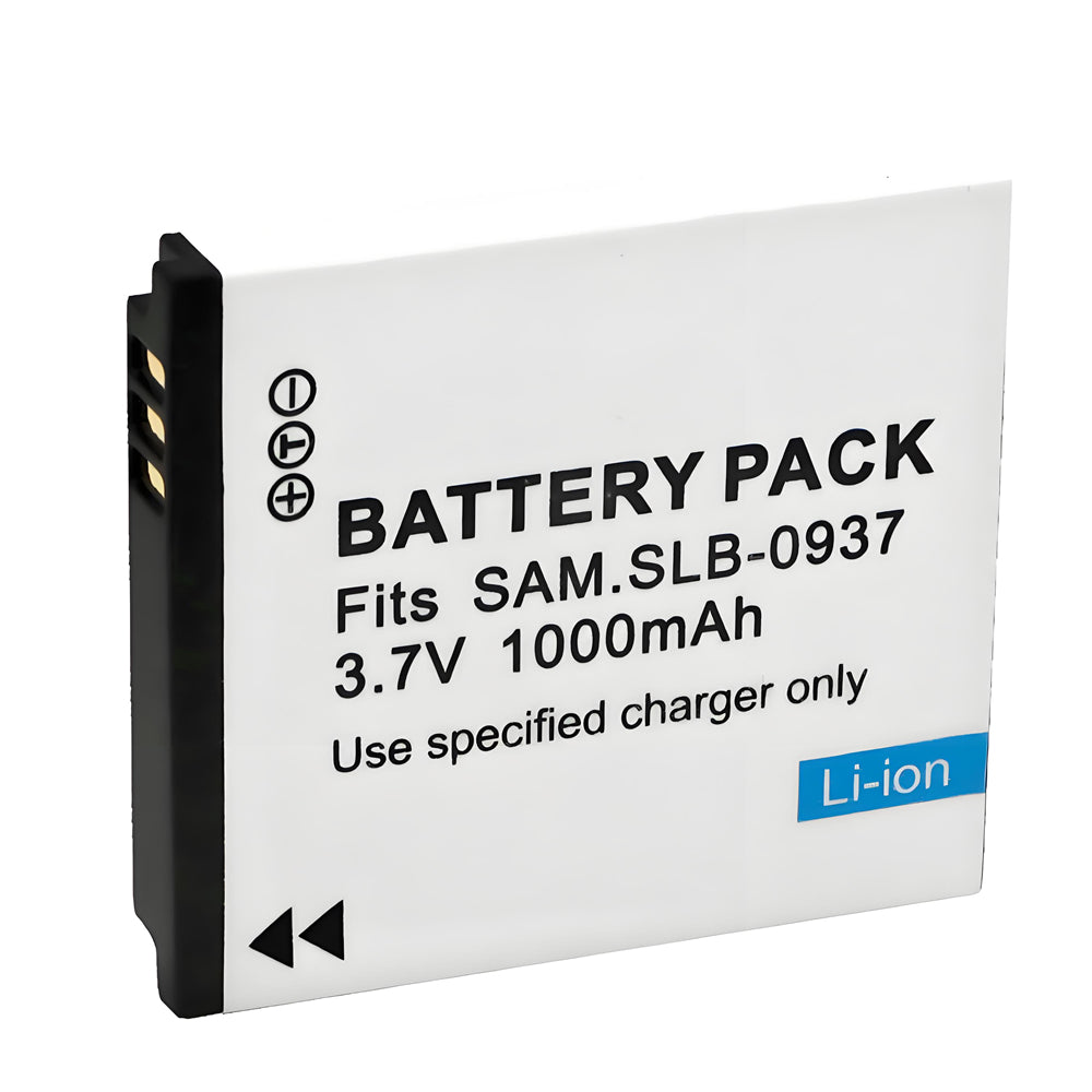 For Samsung SLB-0937 Battery SAC-47 CL5, CL50, CL80, I8, Digimax L730, L735,L830, NV4, NV33, ST10 1000mAh Camera Batteries