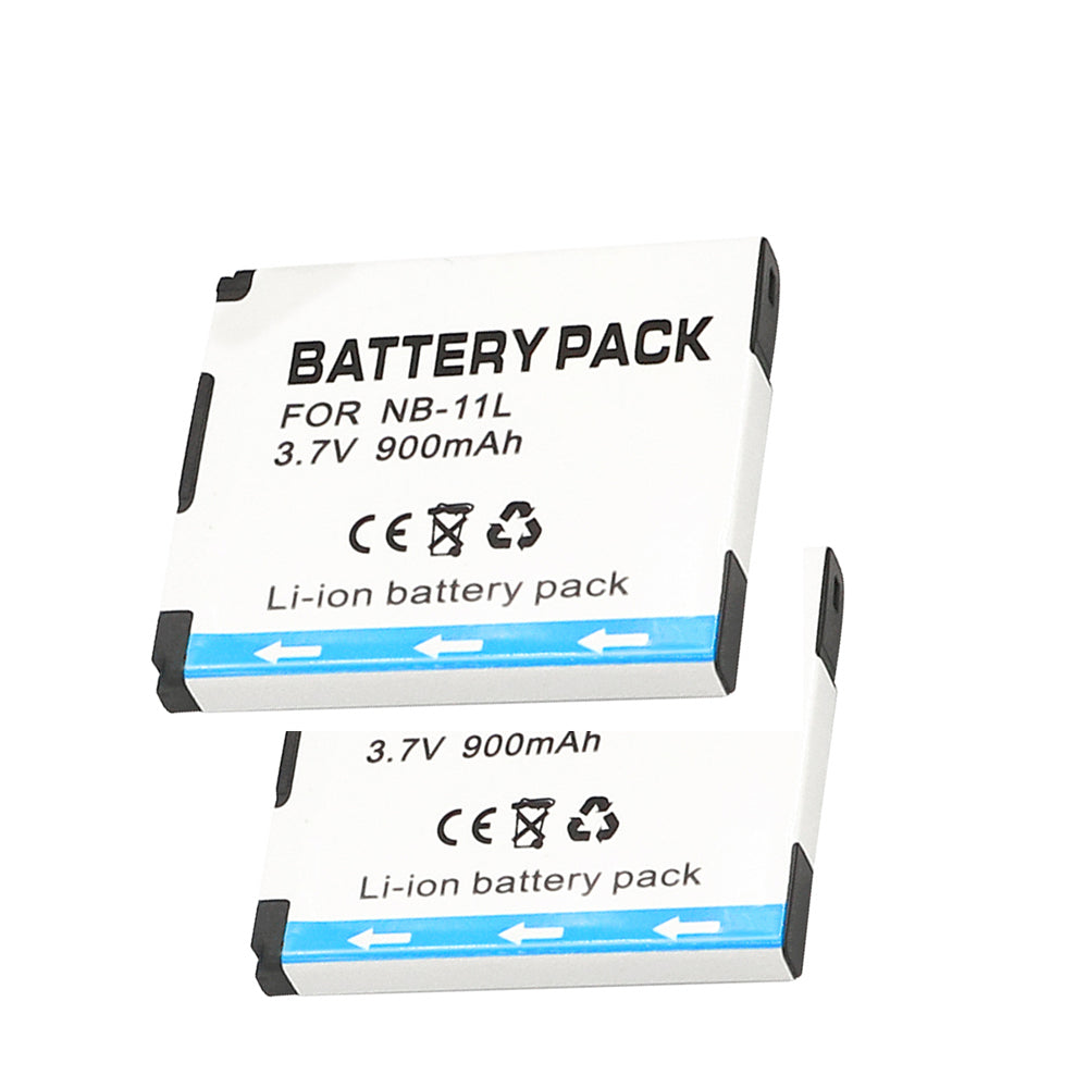 For Canon NB-11L NB11LH Battery PowerShot  A2300 SX400 IS 900mAh Camera Batteries