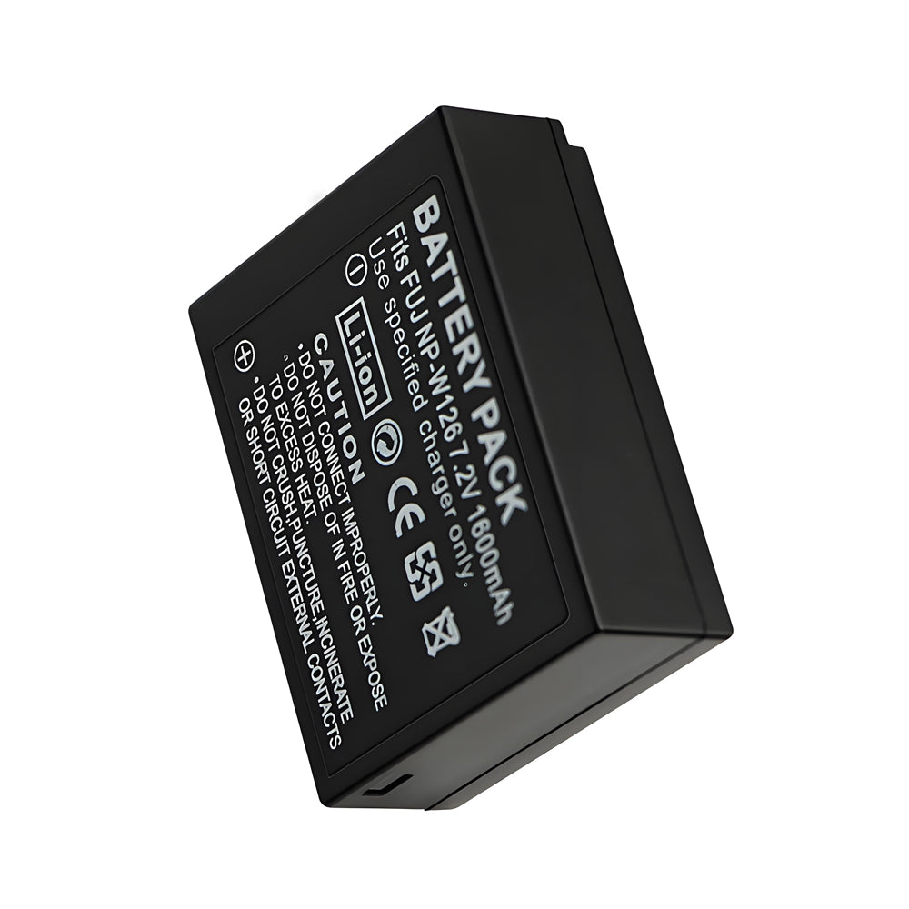 For Fujifilm NP-W126 Battery FinePix HS33EXR, HS50EXR, X-T100 Camera Batteries