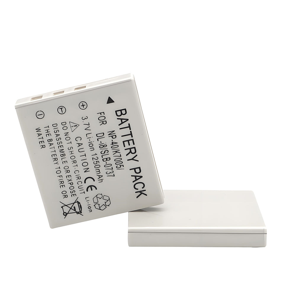 For Sanyo Camera Battery NP-40 3.7V 1250mAh Batteries