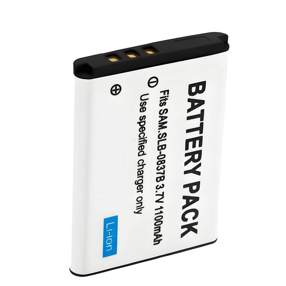 For Samsung SLB-0837B Battery Digimax SL201,L70,L70B, L83T, L85T,L201,L301 1100 MAh Camera Batteries