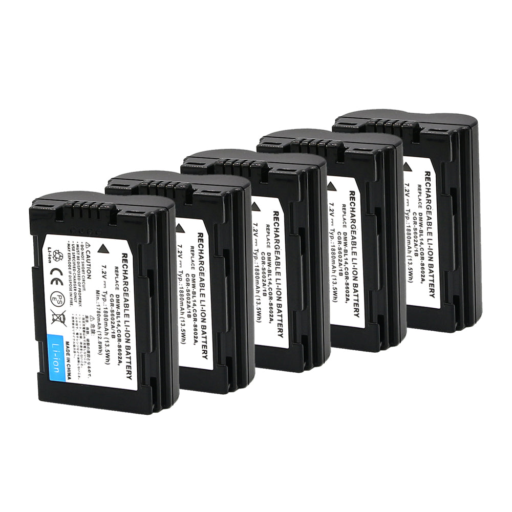 For Leica Camera Battery BP-DC1 BP-DC3 7.2V 1880mAh Batteries