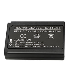 For Samsung BP1310 BP-1310 BP-1310EP, ED-BP1310 EDBP1310 Battery NX5, NX10, NX11, NX20, NX100 1300 MAh Camera Batteries