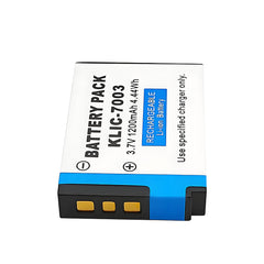For Kodak Camera Battery K7003 3.7V 1200mAh Batteries